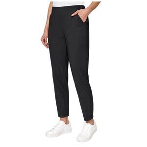 Modern Ambition Ladies High Rise Stretch Travel Pants Black SIze M